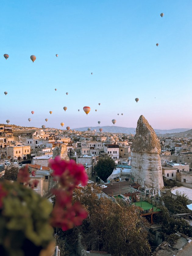 amanecer en Capadocia