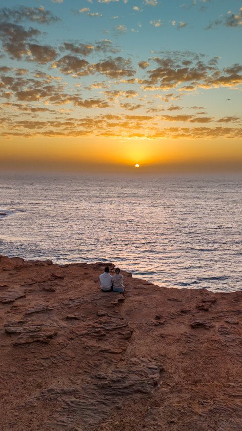 Puesta de sol Pot Alley