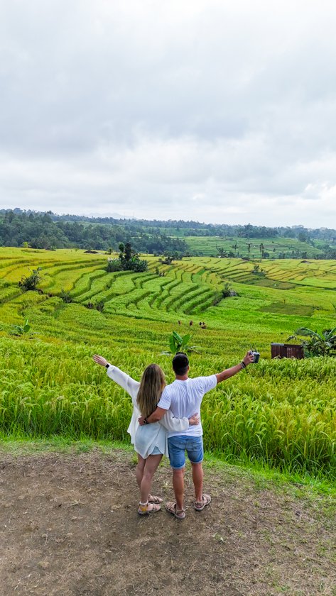 Itinerario de viaje a Bali en 7 días – Campos de arroz en Munduk Bali