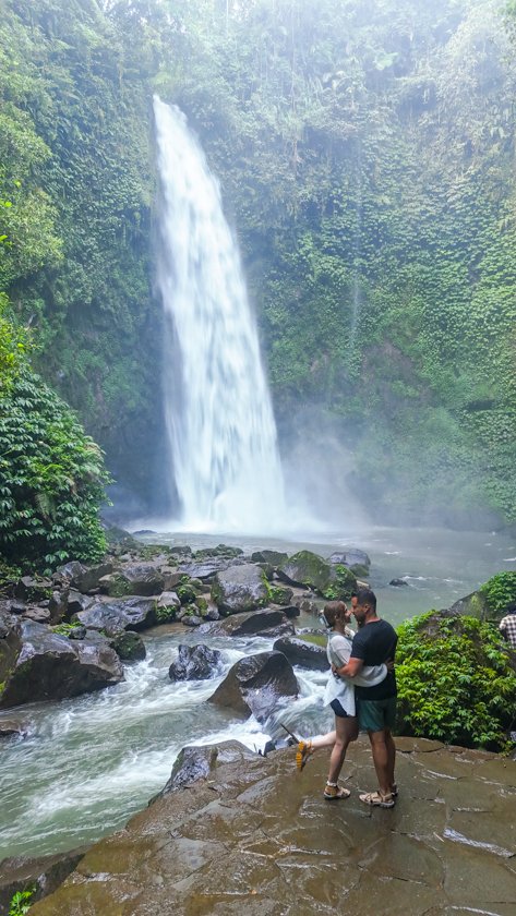 Itinerario de viaje a Bali en 7 días – cascada nungnung en Munduk Bali