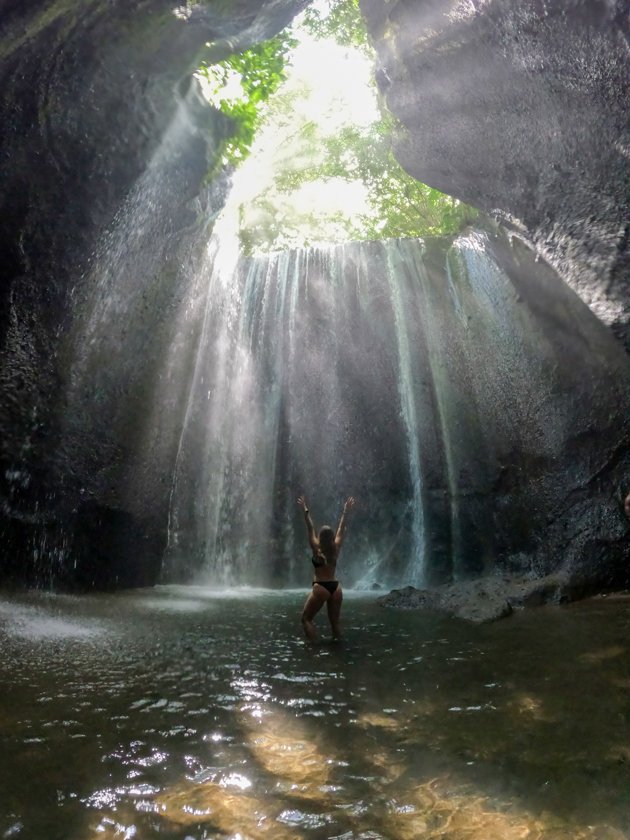 Itinerario de viaje a Bali en 7 días – Cascada tukad cepung Bali