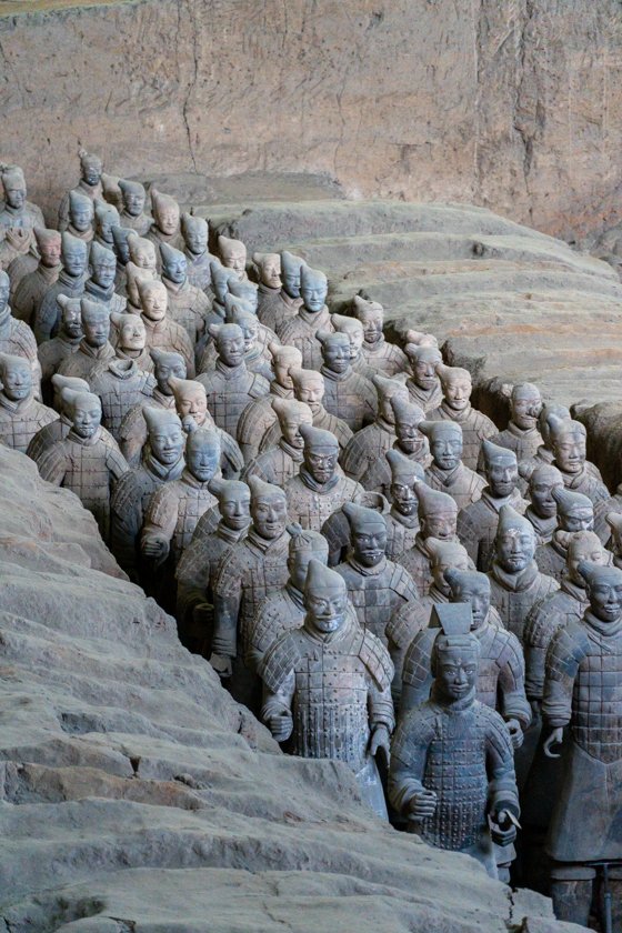 Ejercito de Terracota en Xi'an China